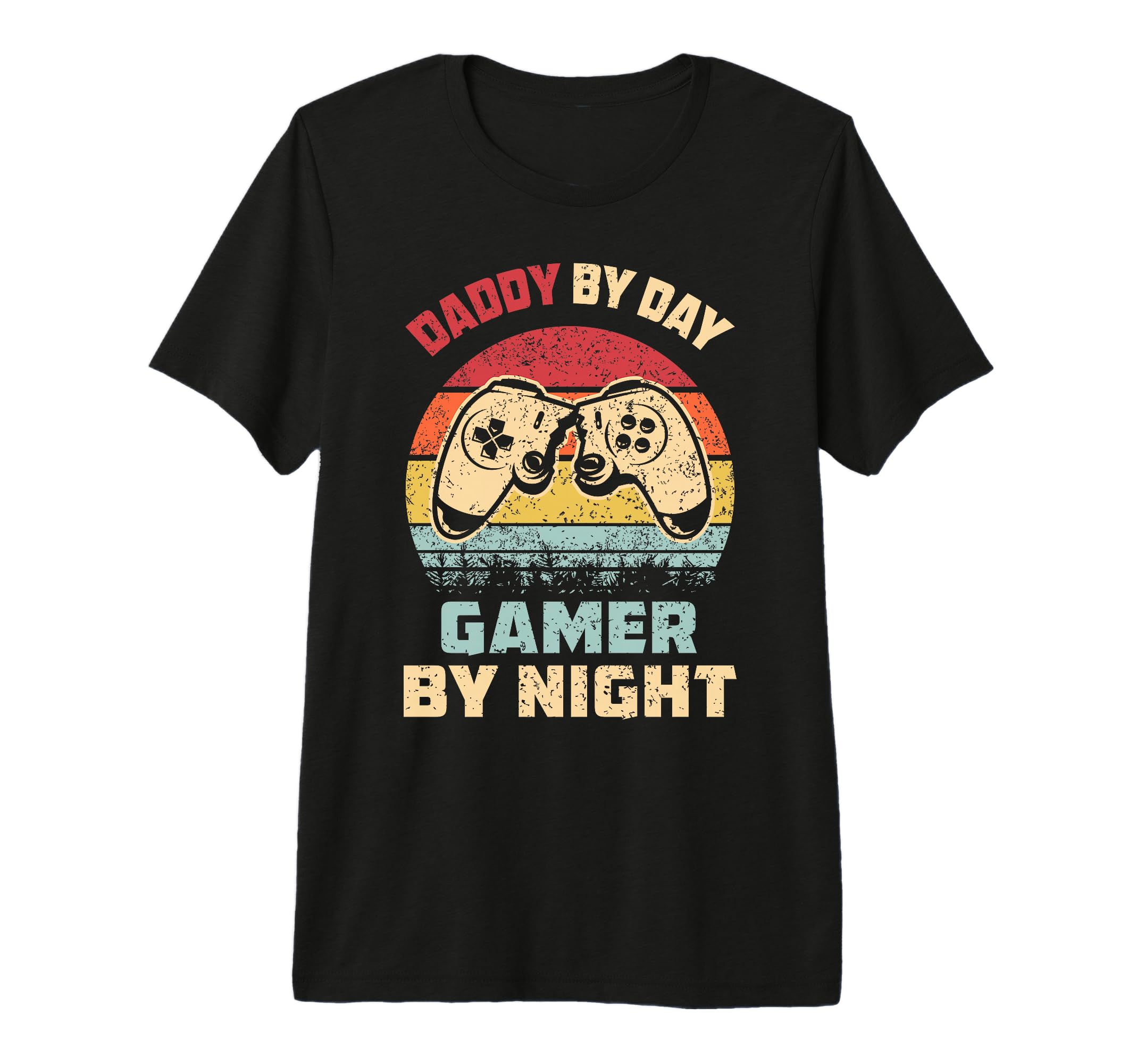 Daddy Day Gamer Night Funny Gaming T-Shirt - Custom Art Print for Adults - T-Shirt, Sweatshirt, Hoodie