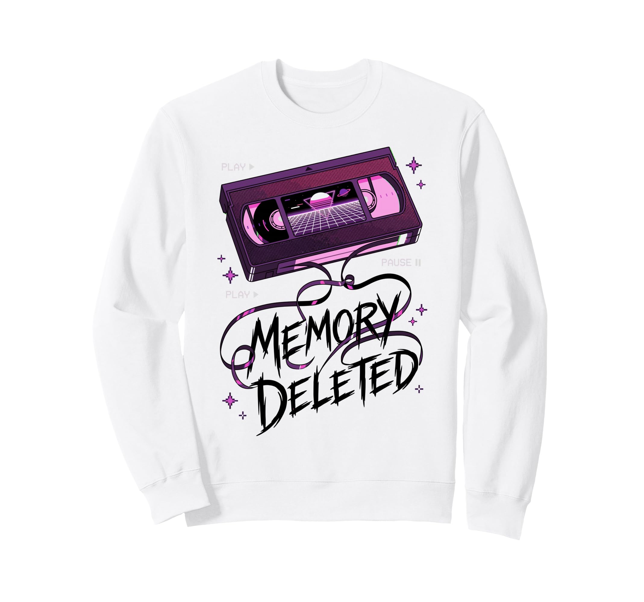 Memory Deleted Funny Cassette Tape Sweatshirt - Streetwear Style Unisex - T-Shirt, Sweatshirt, Hoodie