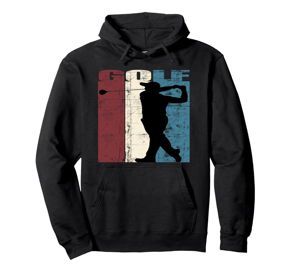 Golf Player Golfer Distressed Hoodie - Aesthetic Graphic Unisex - T-Shirt, Sweatshirt, Hoodie