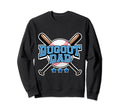 Dugout Dad Baseball Parent T Ball Sweatshirt - Aesthetic Graphic Unisex - T-Shirt, Sweatshirt, Hoodie