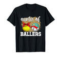 Auntie Ballers Leopard Softball T-Shirt - Graphic Print for Adults - T-Shirt, Sweatshirt, Hoodie