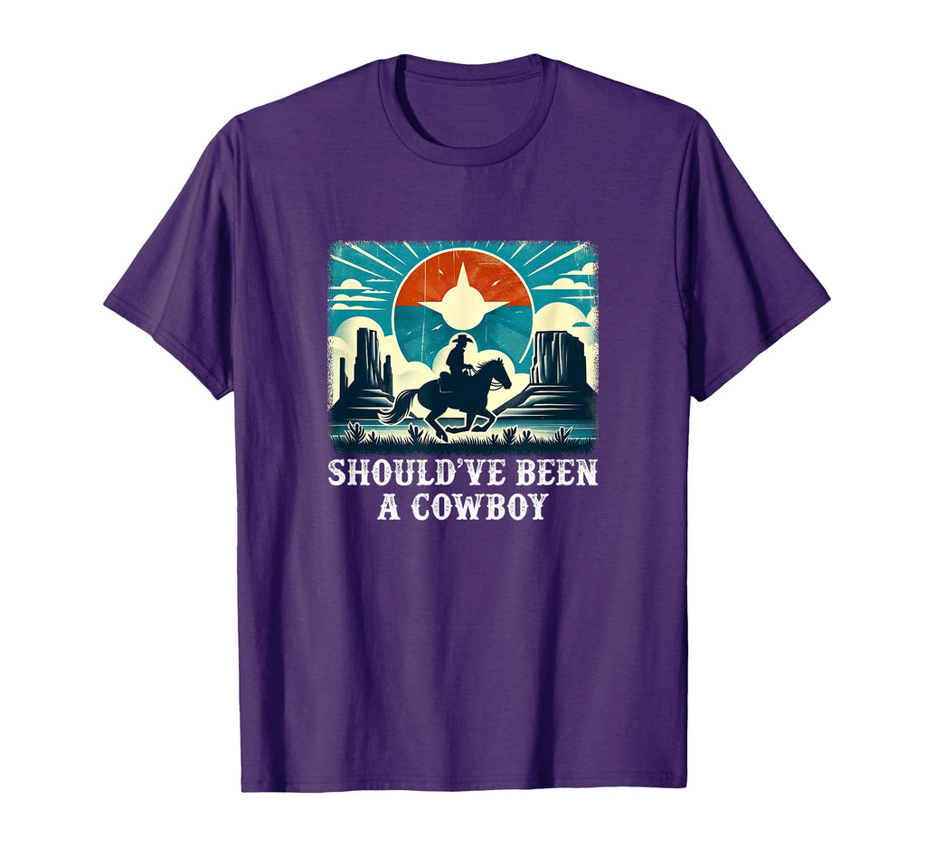 Shouldve Been Cowboy T-Shirt - Aesthetic Graphic Men Women - T-Shirt, Sweatshirt, Hoodie