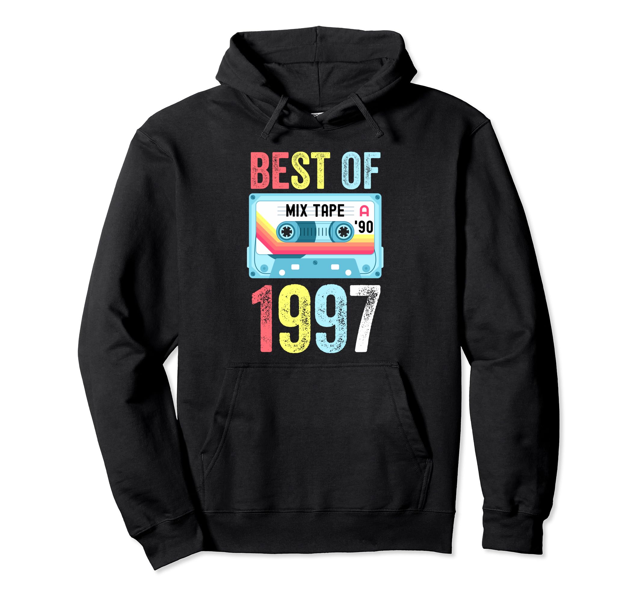 Best 1997 Cassette Tape Hoodie - Custom Art Print for Adults - T-Shirt, Sweatshirt, Hoodie