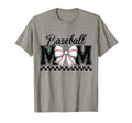Baseball Mama Sports Mom Coquette T-Shirt - Fun Novelty Design for Adults - T-Shirt, Sweatshirt, Hoodie