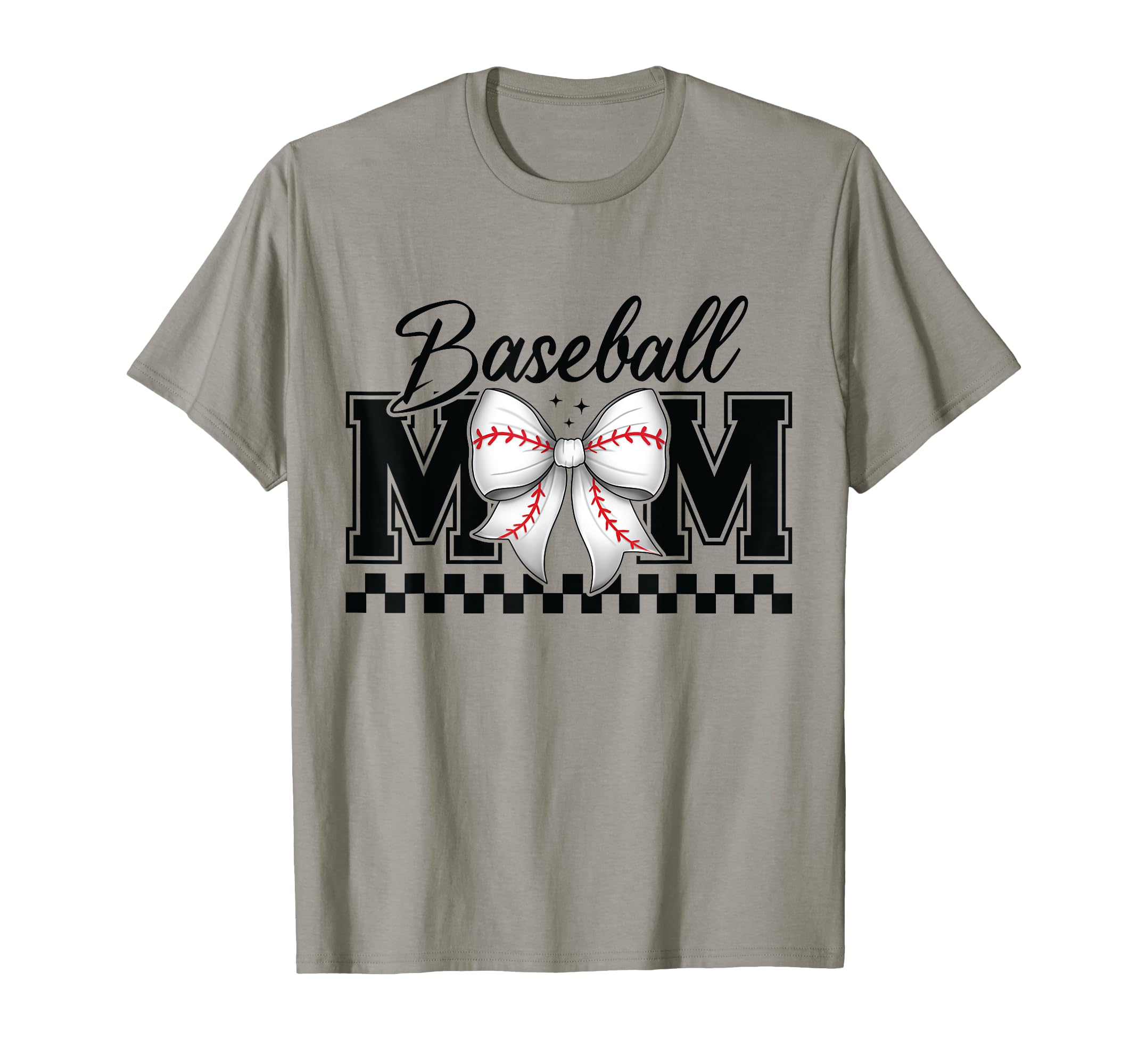 Baseball Mama Sports Mom Coquette T-Shirt - Fun Novelty Design for Adults - T-Shirt, Sweatshirt, Hoodie