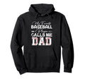 My Favorite Baseball Player Calls Me Hoodie - Minimalist Print for Adults - T-Shirt, Sweatshirt, Hoodie