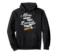 Moms Against White Baseball Pants Baseball Hoodie - Novelty Apparel Unisex - T-Shirt, Sweatshirt, Hoodie