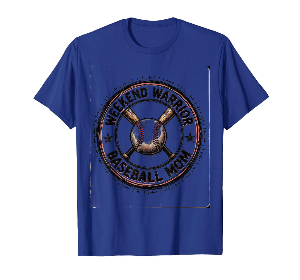 Weekend Warrior Baseball Mom T-Shirt - Streetwear Style Men Women - T-Shirt, Sweatshirt, Hoodie