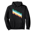 Disability Pride Flag Distressed Hoodie - Unique Graphic Men Women - T-Shirt, Sweatshirt, Hoodie