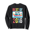 Best 2016 Cassette Tape Sweatshirt - Casual Everyday Wear for Adults - T-Shirt, Sweatshirt, Hoodie