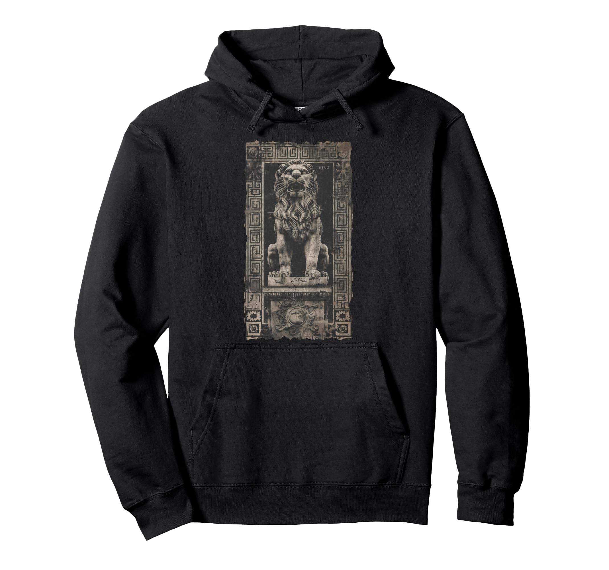 Aesthetic Streetwear Lion Hoodie - Unique Graphic for Adults - T-Shirt, Sweatshirt, Hoodie