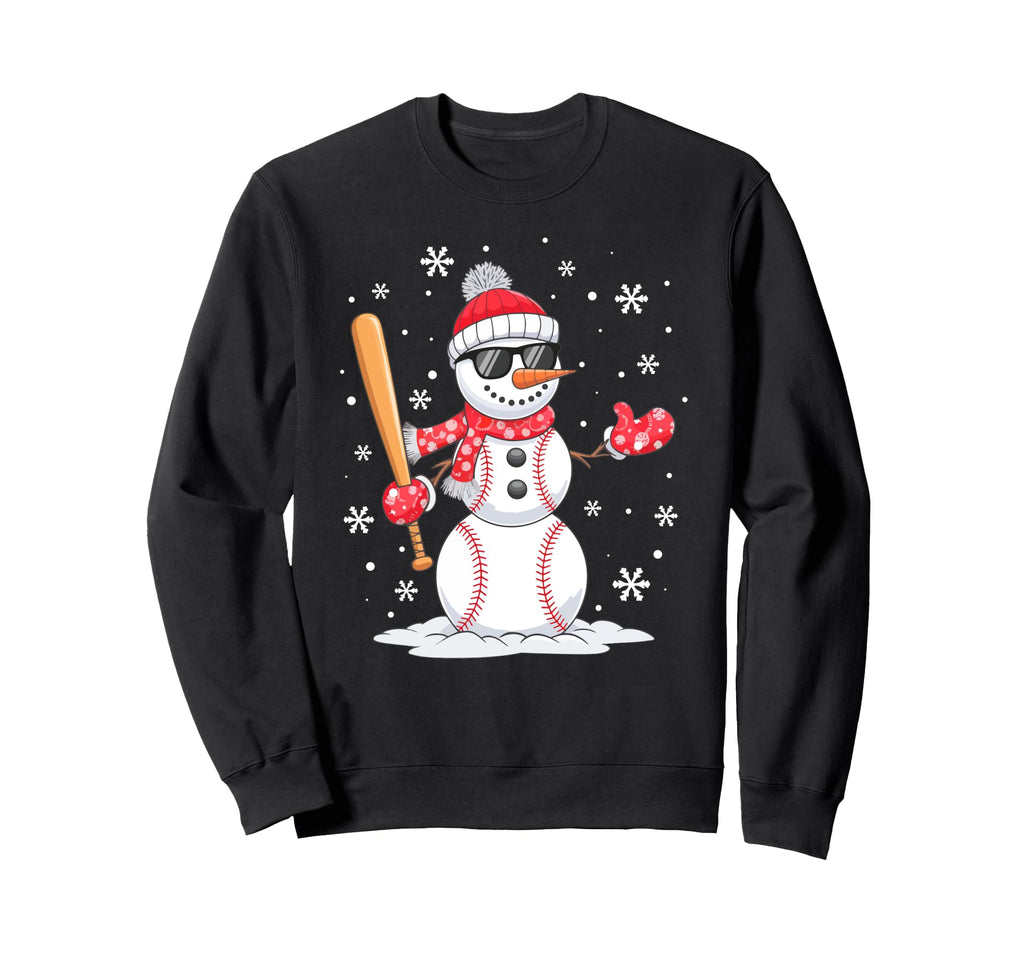 Santa Hat Snowman Family Matching Sweatshirt - Novelty Apparel for Adults - T-Shirt, Sweatshirt, Hoodie