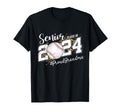 Proud Senior Grandma Class 2024 Baseball T-Shirt - Graphic Print Unisex - T-Shirt, Sweatshirt, Hoodie