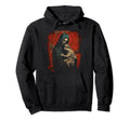 Mary Jesus Distressed 90S Goth Grunge Hoodie - Minimalist Print Unisex - T-Shirt, Sweatshirt, Hoodie