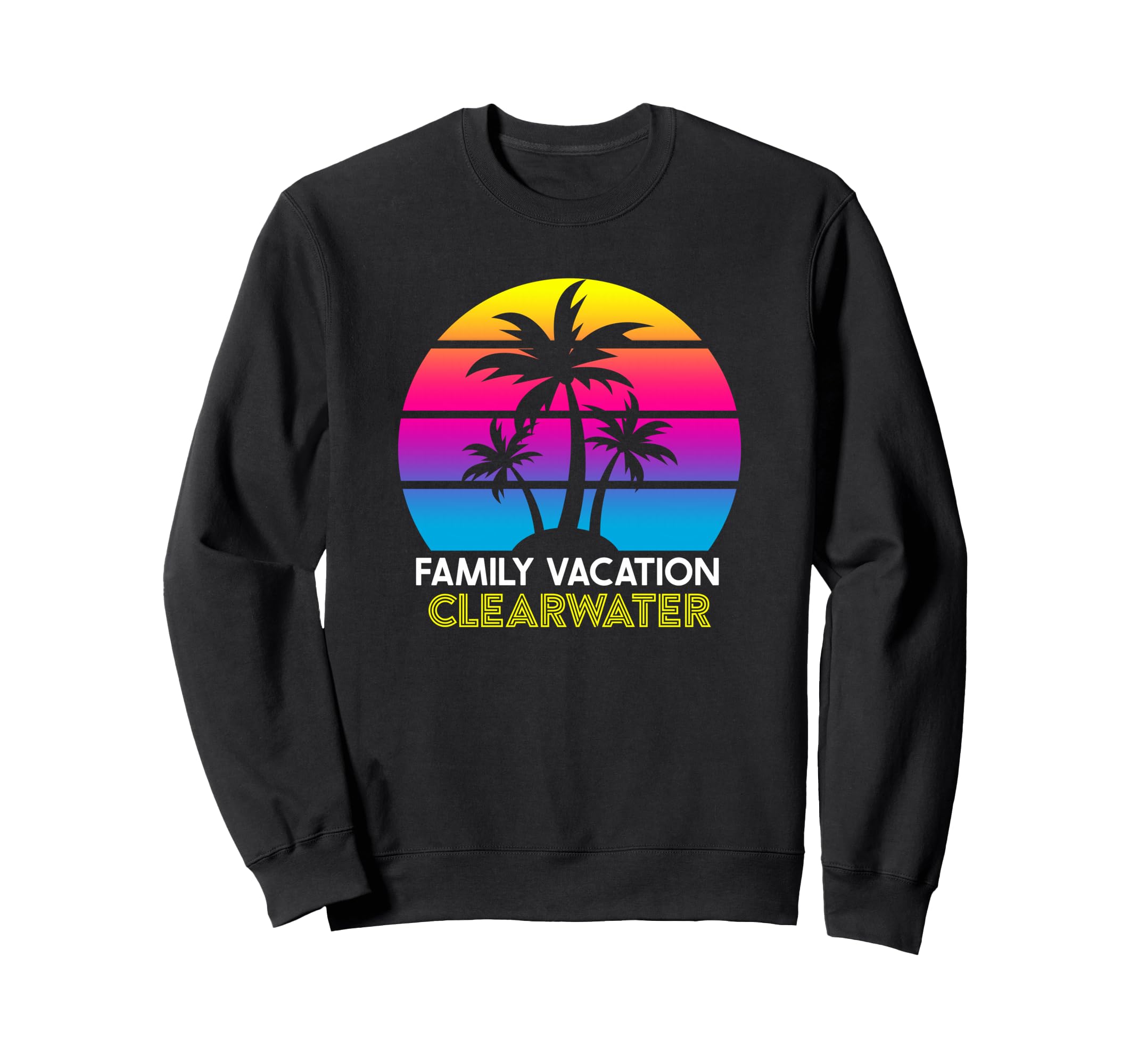 Family Vacation Clearwater Florida Sweatshirt - Unique Graphic for Adults - T-Shirt, Sweatshirt, Hoodie