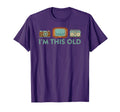Im This Old Tv Boom Box Camera Boomer T-Shirt - Unique Graphic Men Women - T-Shirt, Sweatshirt, Hoodie