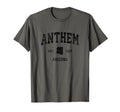 Anthem Arizona Az Sports Black T-Shirt - Casual Everyday Wear Men Women - T-Shirt, Sweatshirt, Hoodie