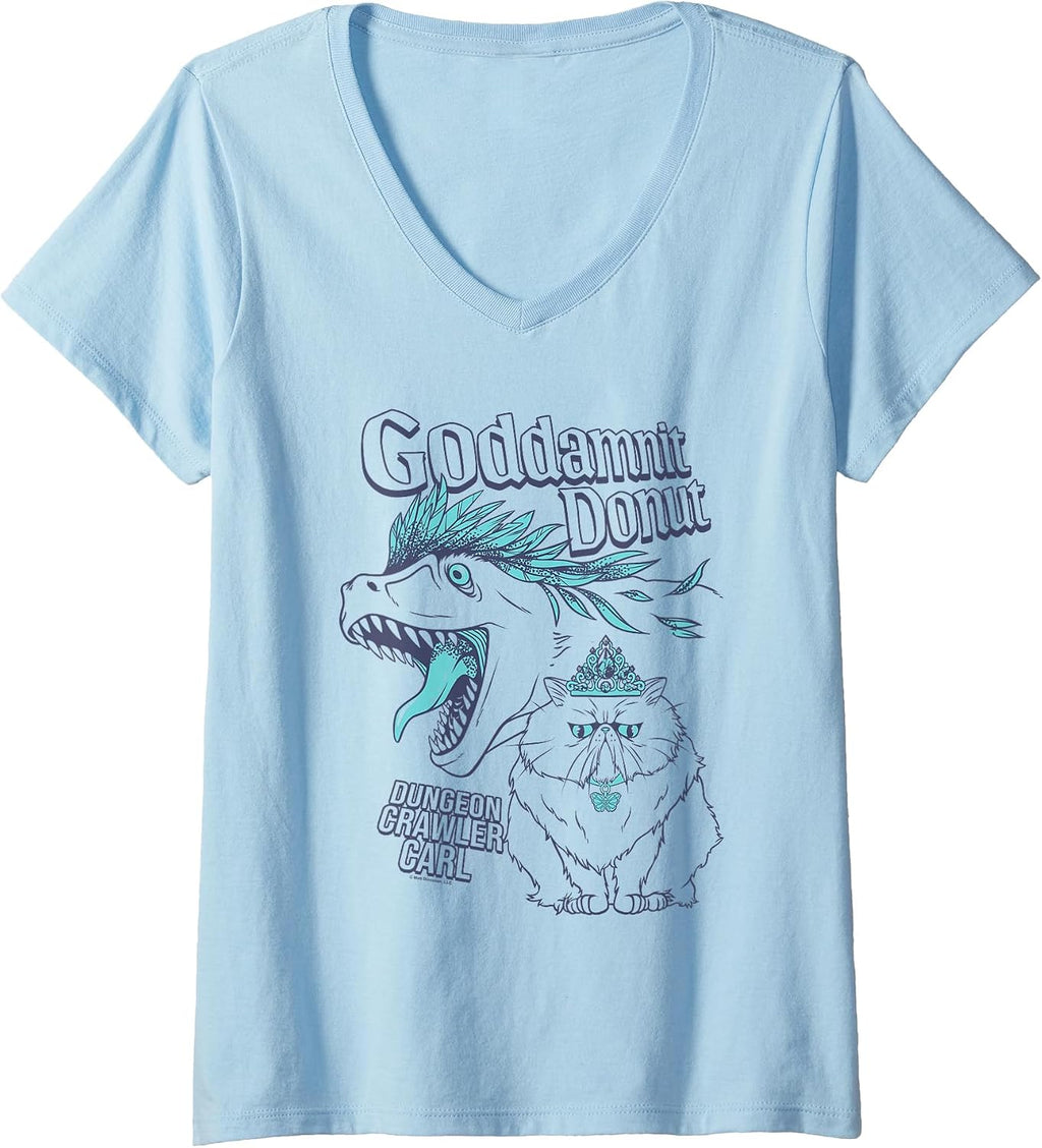 Women's Dungeon Crawler Carl Princess Donut and Mongo - Adult & Kids T-Shirts, Sweatshirts & Hoodies apparel design preview 1