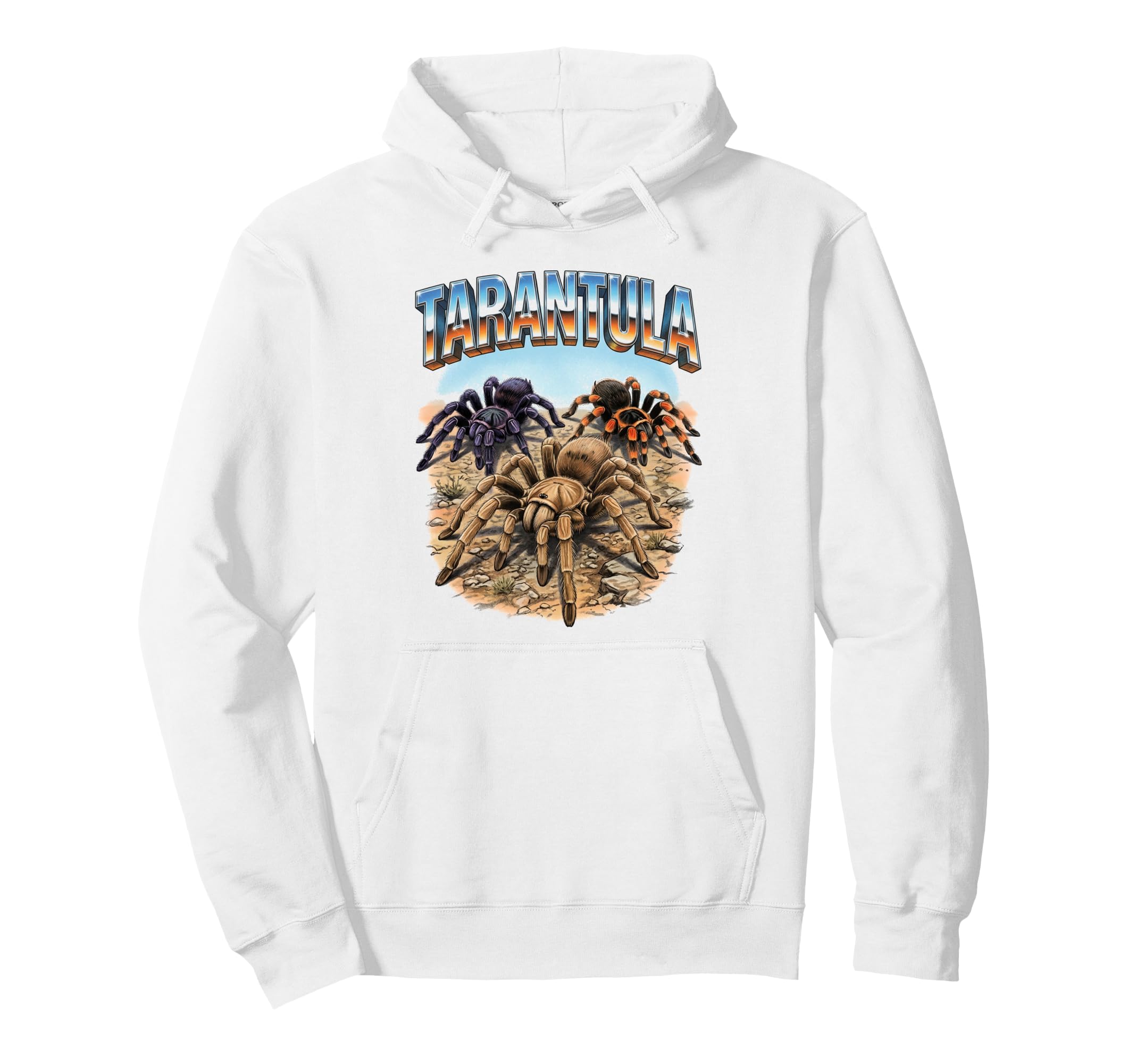 Tarantula 70S 90S Tarantula Animal Hoodie - Casual Everyday Wear Unisex - T-Shirt, Sweatshirt, Hoodie