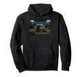 Funny Panda Ballfield Baseball Field I Hoodie - Fun Novelty Design Unisex - T-Shirt, Sweatshirt, Hoodie