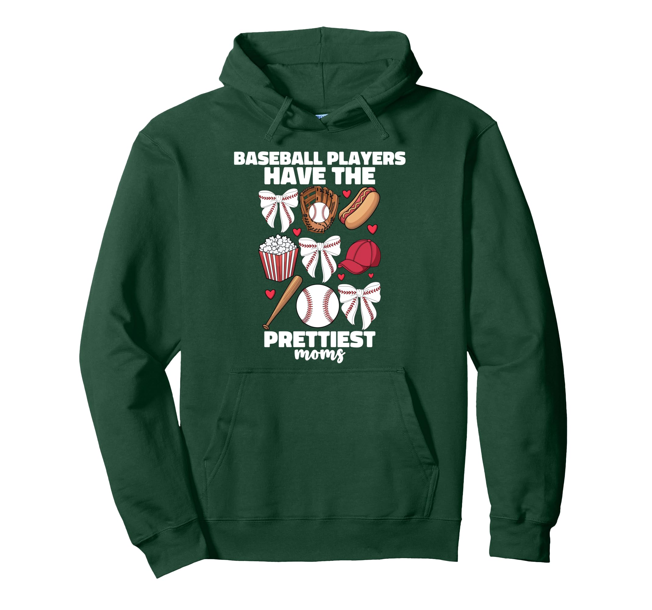Baseball Players Have Prettiest Moms Hoodie - Minimalist Print Unisex - T-Shirt, Sweatshirt, Hoodie