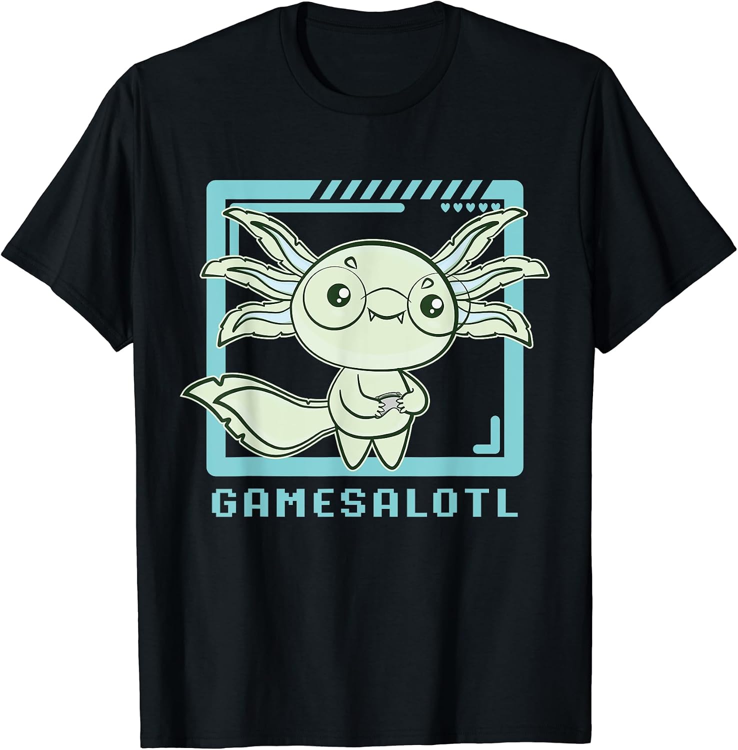 Gaming Anime Kawaii Walking Fish - Adult & Kids T-Shirts, Sweatshirts & Hoodies apparel design preview 1