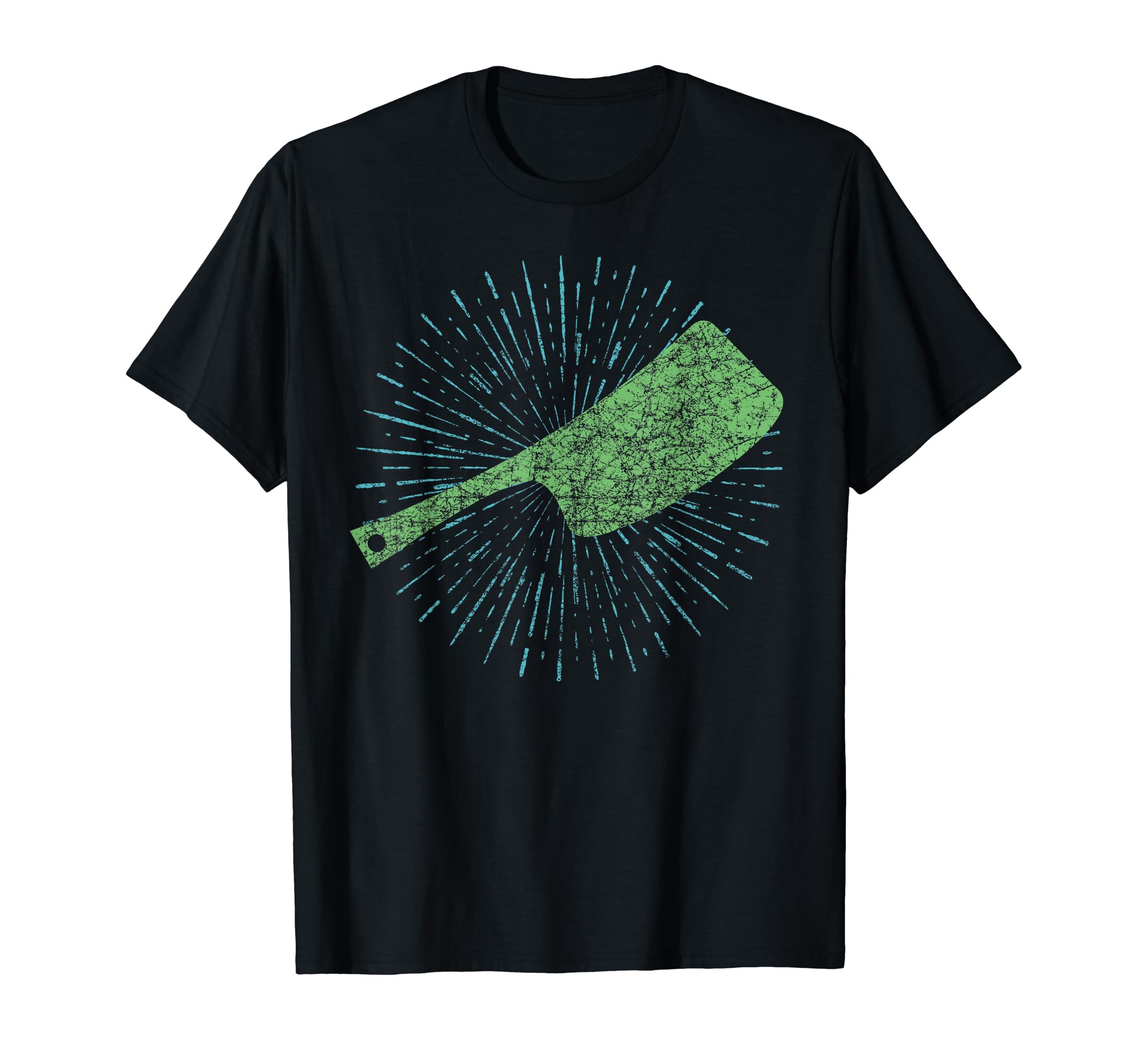 Butcher Cleaver Distressed T-Shirt - Streetwear Style for Adults - T-Shirt, Sweatshirt, Hoodie