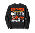 Roller Skating Skate 1970S Education Sweatshirt - Graphic Print for Adults - T-Shirt, Sweatshirt, Hoodie