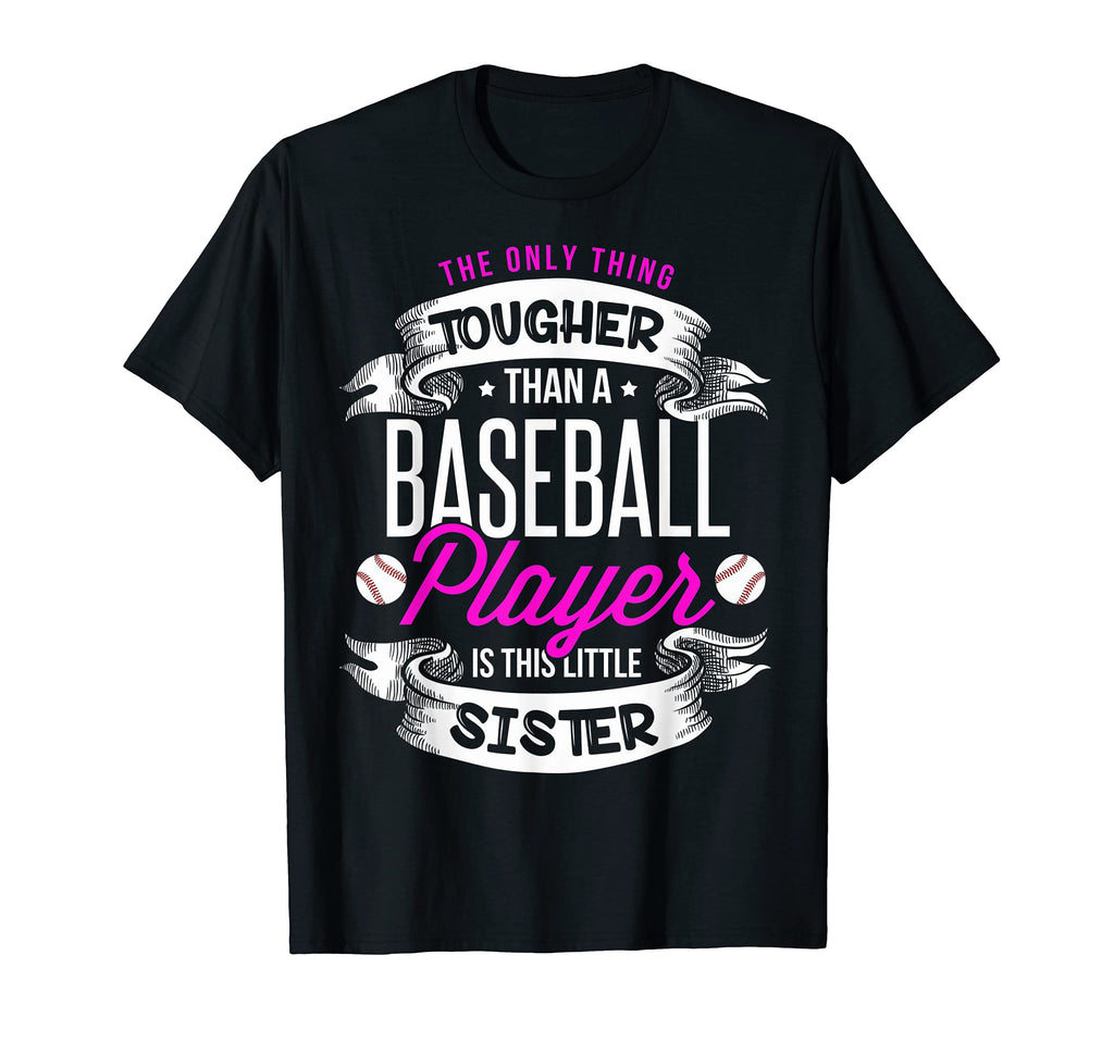 Baseball Little Sister Baseball Sister T-Shirt - Fun Novelty Design Unisex - T-Shirt, Sweatshirt, Hoodie