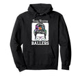 Busy Raising Ballers Football Mom Hoodie - Streetwear Style Men Women - T-Shirt, Sweatshirt, Hoodie