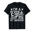 Baseball Uncle Im Catch Just Ask T-Shirt - Fun Novelty Design for Adults - T-Shirt, Sweatshirt, Hoodie