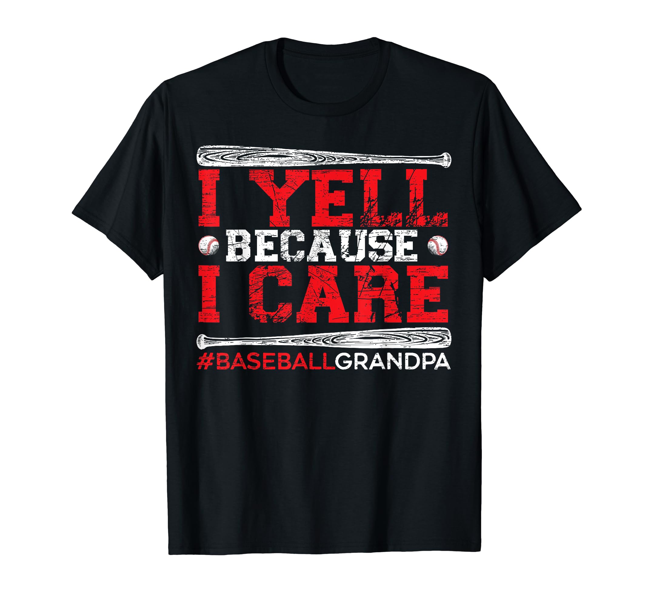 Baseball Grandpa Sports Baseball Lover T-Shirt - Graphic Print Unisex - T-Shirt, Sweatshirt, Hoodie