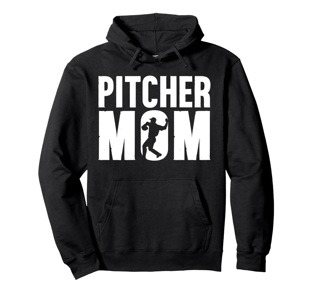 Baseball Pitcher Mom Baseball Pitcher Hoodie - Unique Graphic for Adults - T-Shirt, Sweatshirt, Hoodie