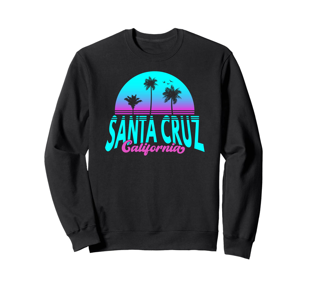Santa Cruz California Sunset Sweatshirt - Streetwear Style Men Women - T-Shirt, Sweatshirt, Hoodie
