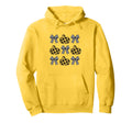 Coquette Checkered Bow Halloween Hoodie - Casual Everyday Wear for Adults - T-Shirt, Sweatshirt, Hoodie