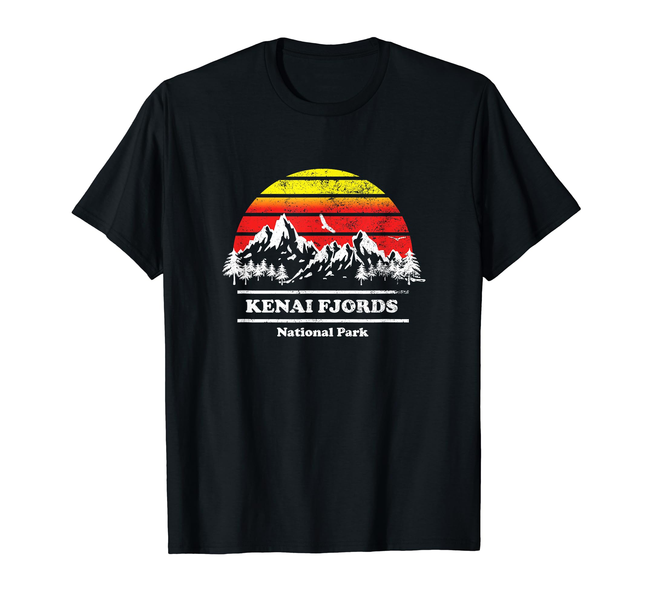 Kenai Fjords National Park T-Shirt - Fun Novelty Design Unisex - T-Shirt, Sweatshirt, Hoodie
