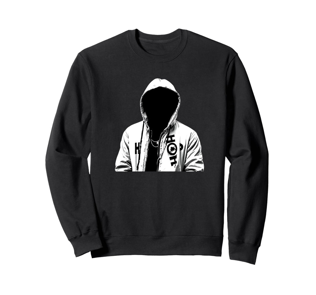 Hip Hop Rapper Old School Sweatshirt - Casual Everyday Wear Unisex - T-Shirt, Sweatshirt, Hoodie