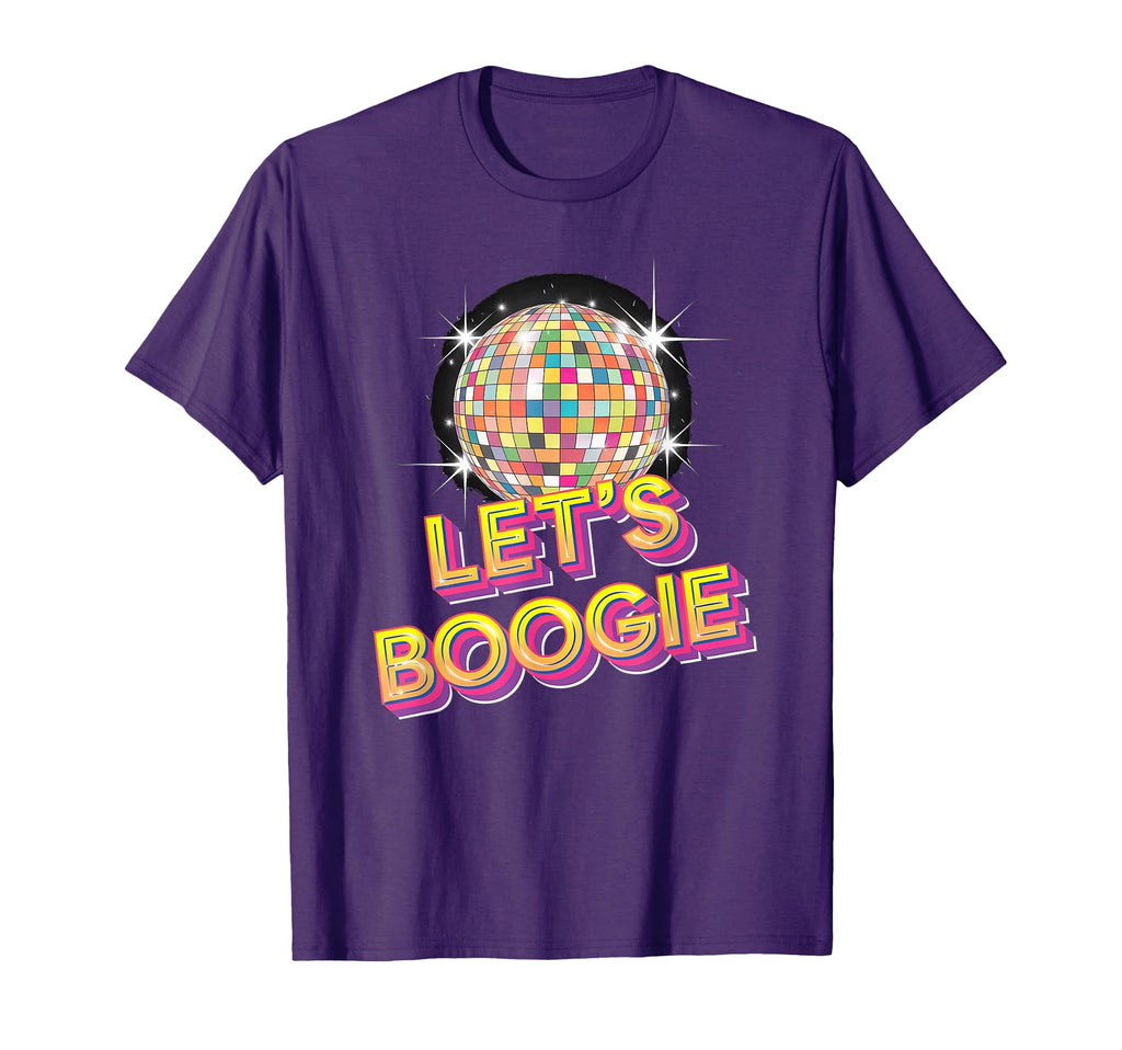 Disco Ball Lets Boogie Fever T-Shirt - Aesthetic Graphic Men Women - T-Shirt, Sweatshirt, Hoodie