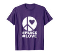 Hashtag Peace And Love T-Shirt - Graphic Print for Adults - T-Shirt, Sweatshirt, Hoodie
