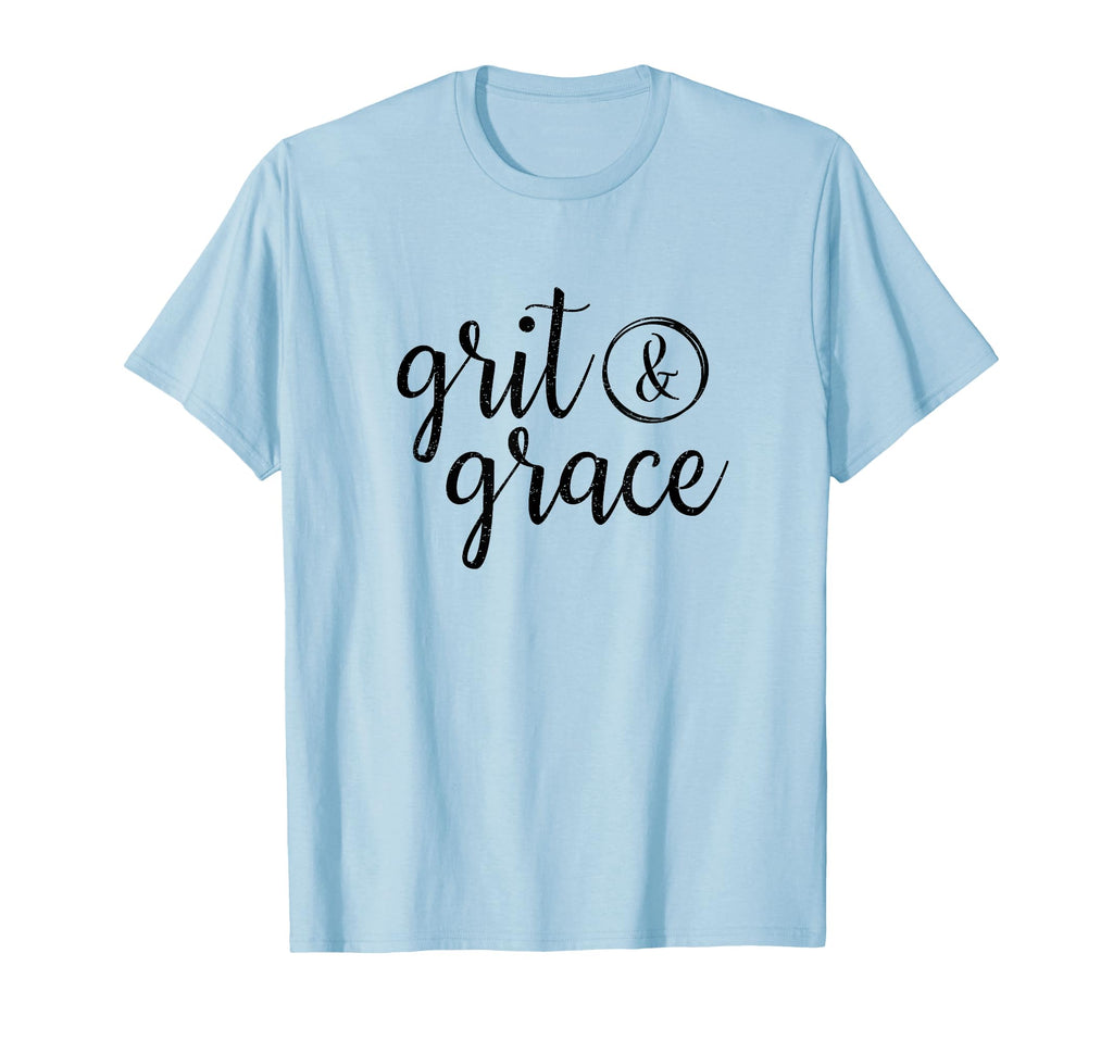 Grit Grace Distressed Text T-Shirt - Streetwear Style Men Women - T-Shirt, Sweatshirt, Hoodie