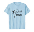 Grit Grace Distressed Text T-Shirt - Streetwear Style Men Women - T-Shirt, Sweatshirt, Hoodie