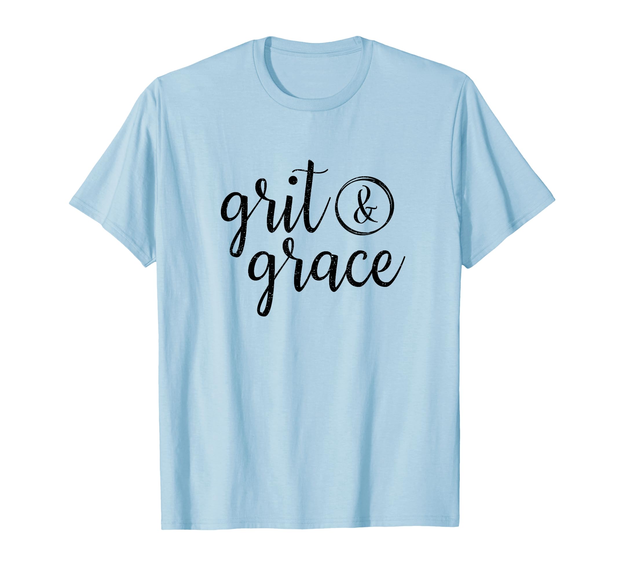 Grit Grace Distressed Text T-Shirt - Streetwear Style Men Women - T-Shirt, Sweatshirt, Hoodie