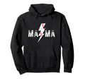 Baseball Mama Thunderbolt Hoodie - Streetwear Style Unisex - T-Shirt, Sweatshirt, Hoodie
