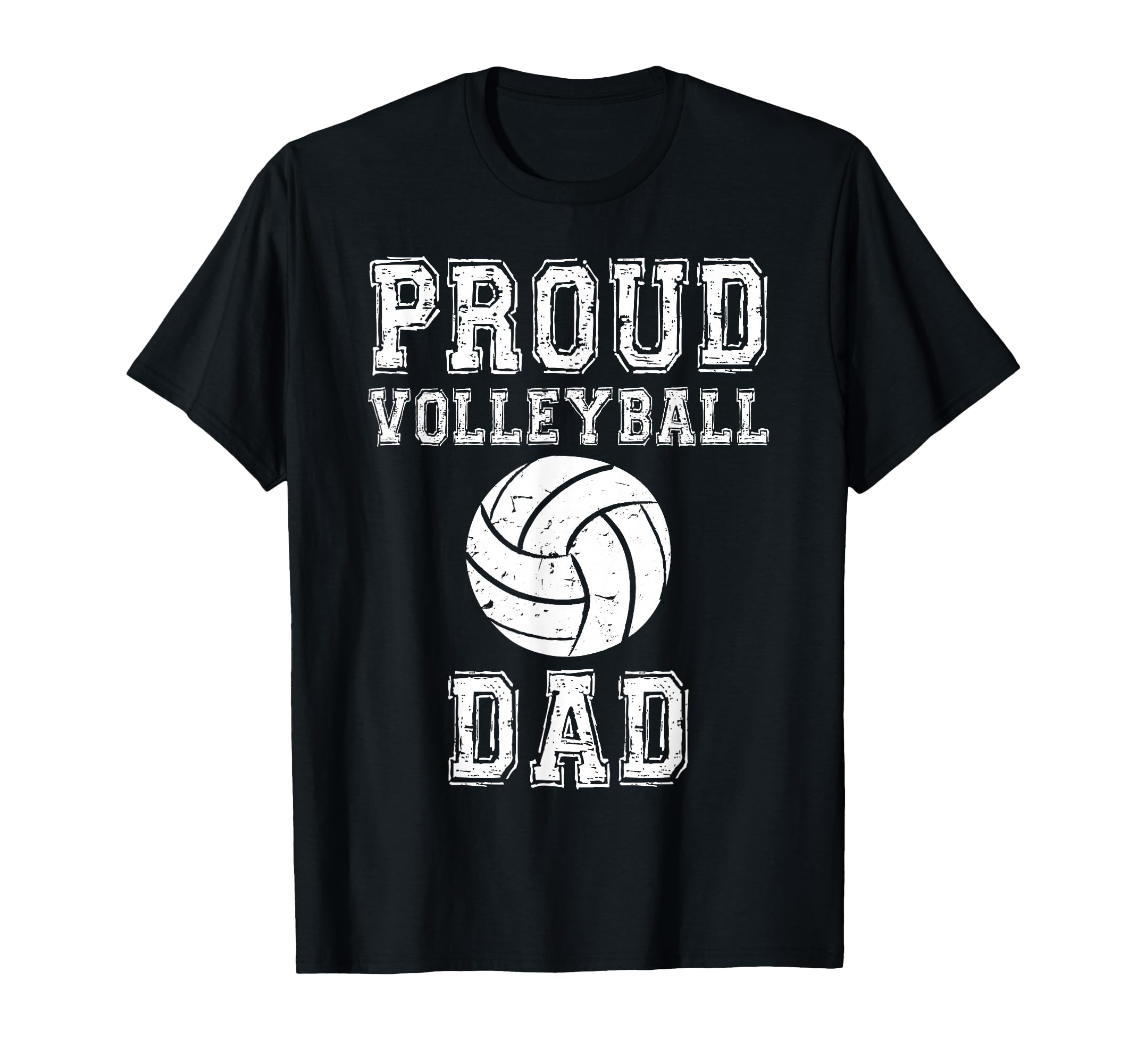 Proud Volleyball Dad Game Day Sports T-Shirt - Custom Art Print for Adults - T-Shirt, Sweatshirt, Hoodie