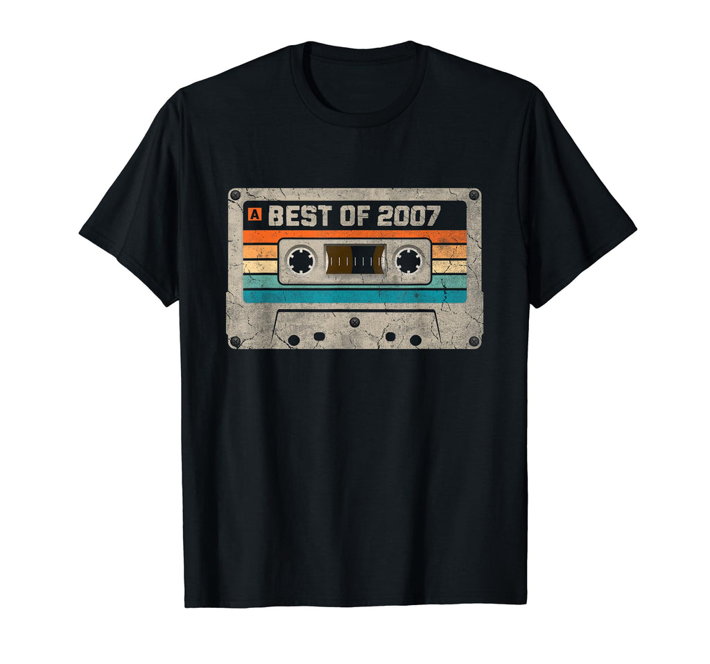 Best 2007 18Th Birthday 18 Year Old T-Shirt - Unique Graphic Men Women - T-Shirt, Sweatshirt, Hoodie