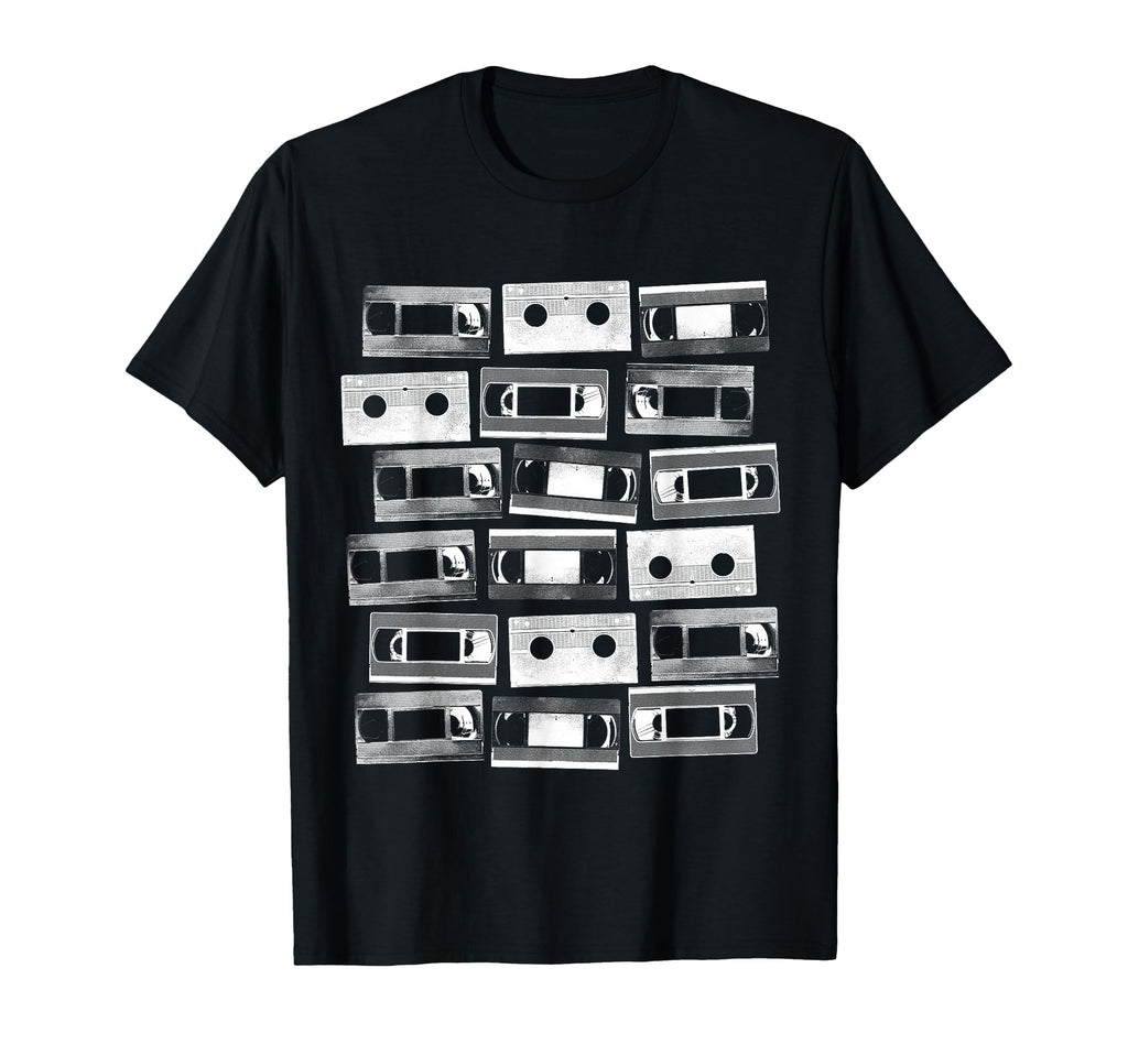 Vhs Cassette Tapes 1980S Vcr Video T-Shirt - Streetwear Style for Adults - T-Shirt, Sweatshirt, Hoodie