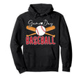 Game Day Heart Baseball Game Day Baseball Hoodie - Custom Art Print Unisex - T-Shirt, Sweatshirt, Hoodie
