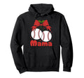 Cherry Mama Coquette Bow Mom Hoodie - Fun Novelty Design for Adults - T-Shirt, Sweatshirt, Hoodie