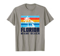 Mia Miami Beach Beach Sun Chair Sunset T-Shirt - Trendy Graphic Unisex - T-Shirt, Sweatshirt, Hoodie