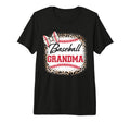Baseball Grandma Mom Mama Mothers Day Tri T-Shirt - Graphic Print Unisex - T-Shirt, Sweatshirt, Hoodie